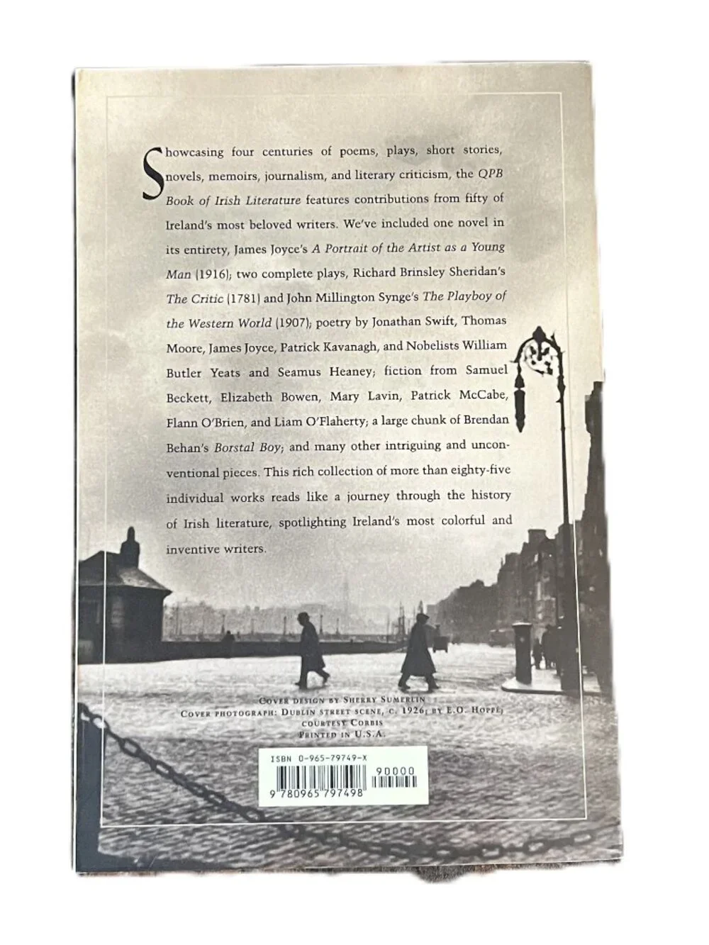 QPB Book of Irish Literature, Softcover